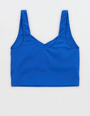 OFFLINE By Aerie Real Me Low Key Longline Sports Bra