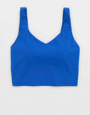 OFFLINE By Aerie Real Me Low Key Longline Sports Bra