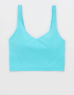 OFFLINE By Aerie Real Me Low Key Longline Sports Bra