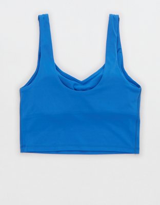 OFFLINE By Aerie Real Me Low Key Longline Sports Bra