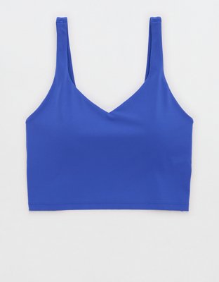 OFFLINE By Aerie Real Me Low Key Longline Sports Bra