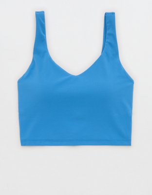 OFFLINE By Aerie Real Me Low Key Longline Sports Bra