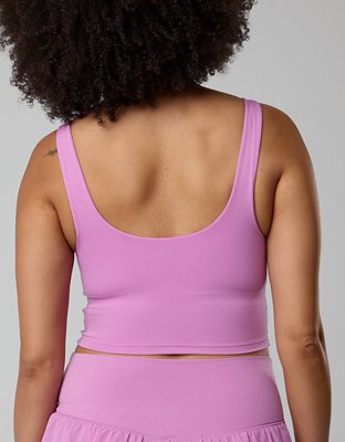 OFFLINE By Aerie Real Me Low Key Longline Sports Bra