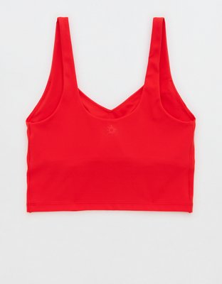 OFFLINE By Aerie Real Me Low Key Longline Sports Bra
