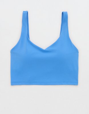 OFFLINE By Aerie Real Me Low Key Longline Sports Bra