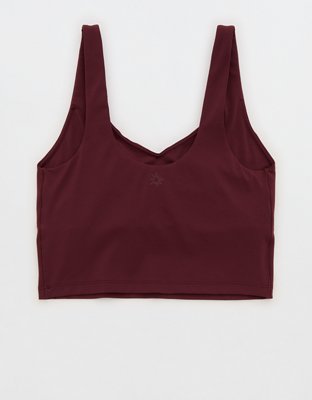 OFFLINE By Aerie Real Me Low Key Longline Sports Bra