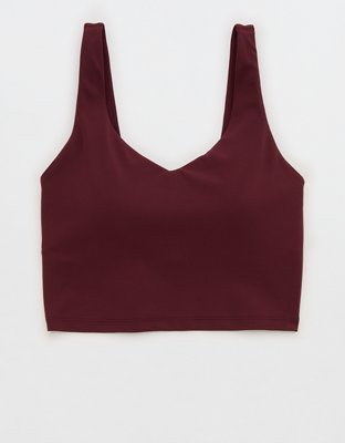 OFFLINE By Aerie Real Me Low Key Longline Sports Bra