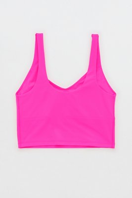 OFFLINE By Aerie Real Me Low Key Longline Sports Bra