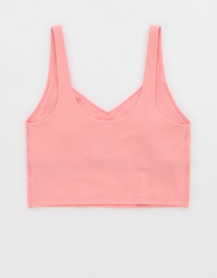 OFFLINE By Aerie Real Me Low Key Longline Sports Bra