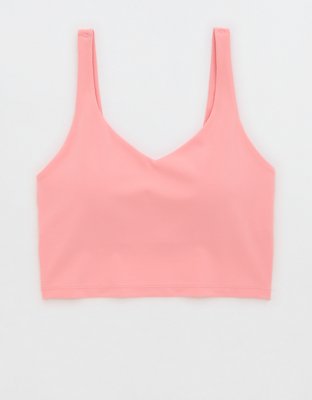 OFFLINE By Aerie Real Me Low Key Longline Sports Bra