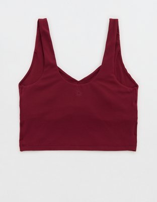 OFFLINE By Aerie Real Me Low Key Longline Sports Bra