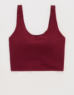 OFFLINE By Aerie Real Me Low Key Longline Sports Bra