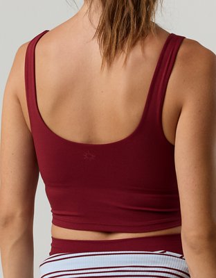 OFFLINE By Aerie Real Me Low Key Longline Sports Bra