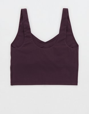 OFFLINE By Aerie Real Me Low Key Longline Sports Bra