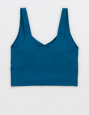 OFFLINE By Aerie Real Me Low Key Longline Sports Bra