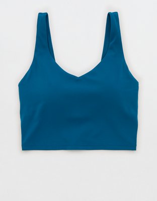 OFFLINE By Aerie Real Me Low Key Longline Sports Bra