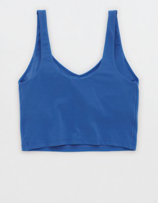 OFFLINE By Aerie Real Me Low Key Longline Sports Bra