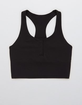 OFFLINE By Aerie Real Me Racerback Longline Sports Bra