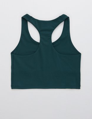 OFFLINE By Aerie Real Me Henley Longline Sports Bra