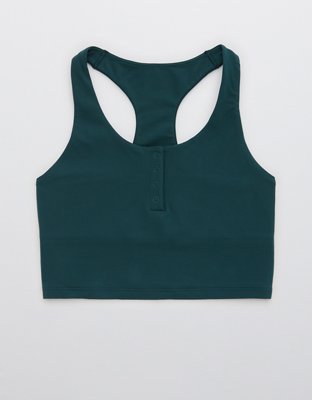 Спортивное бра OFFLINE By Longline, с планкой на пуговицах — Aerie — фото 3