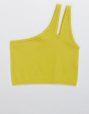 OFFLINE By Aerie Seamless One Shoulder Longline Sports Bra