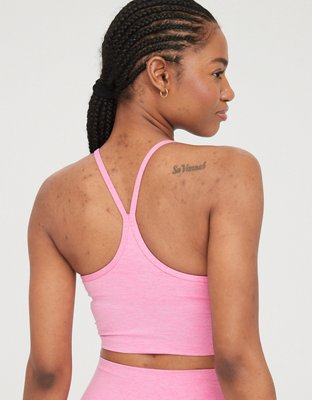 OFFLINE By Aerie The Hugger Longline Racerback Sports Bra