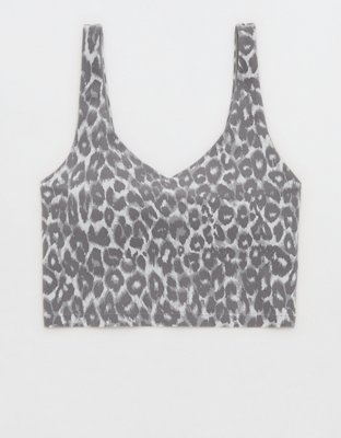 OFFLINE By Aerie Real Me Low Key Longline Sports Bra