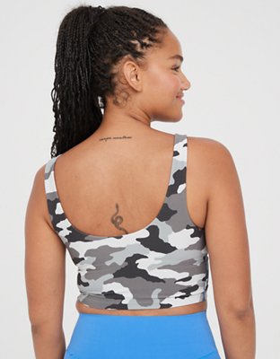 OFFLINE By Aerie Real Me Low Key Longline Sports Bra