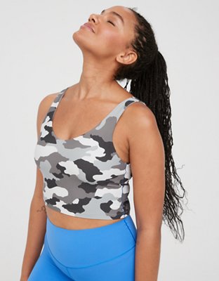 OFFLINE By Aerie Real Me Low Key Longline Sports Bra