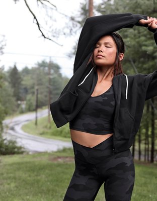 OFFLINE By Aerie Real Me Low Key Longline Sports Bra