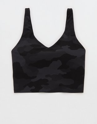 OFFLINE By Aerie Real Me Low Key Longline Sports Bra
