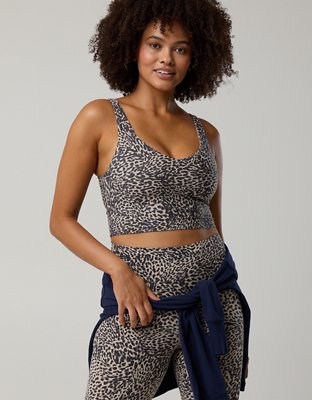OFFLINE By Aerie Real Me Low Key Longline Sports Bra