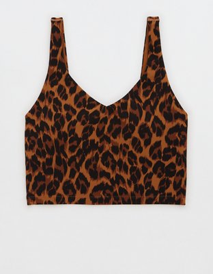 OFFLINE Real Me Printed Twist Back Sports Bra