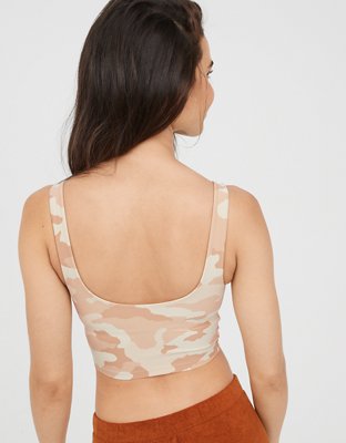 OFFLINE By Aerie Real Me Low Key Longline Sports Bra