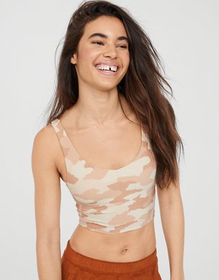 OFFLINE By Aerie Real Me Low Key Longline Sports Bra