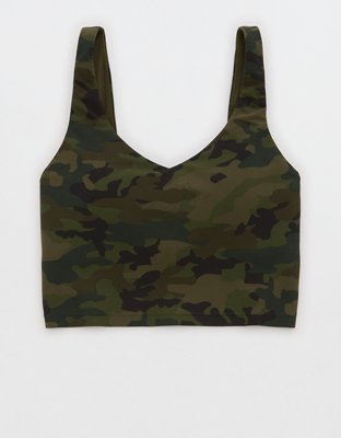 OFFLINE By Aerie Real Me Low Key Longline Sports Bra