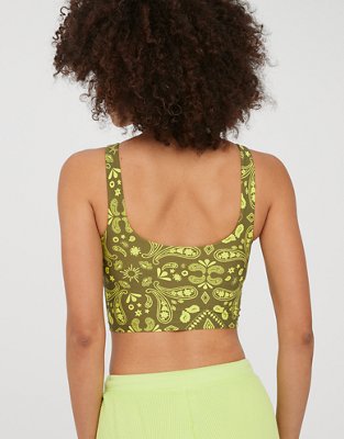 OFFLINE By Aerie Real Me Low Key Longline Sports Bra