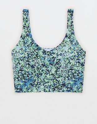 OFFLINE By Aerie Real Me Low Key Longline Sports Bra