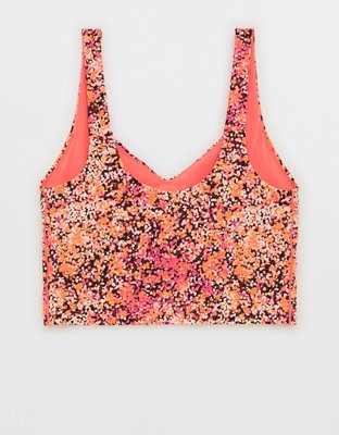 OFFLINE By Aerie Real Me Low Key Longline Sports Bra