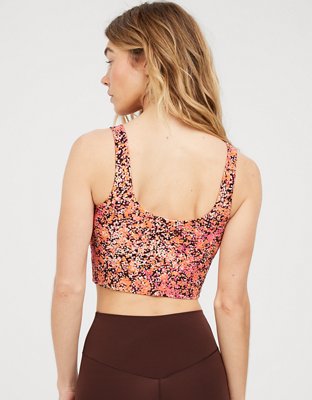 OFFLINE By Aerie Real Me Low Key Longline Sports Bra