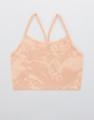 OFFLINE By Aerie The Hugger Bra deportivo de línea larga con espalda deportiva