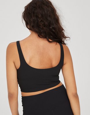 OFFLINE By Aerie Real Me Low Key Waffle Sports Bra