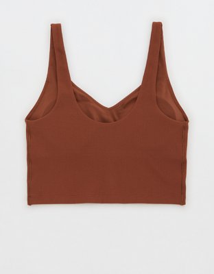 OFFLINE By Aerie Real Me Low Key Waffle Sports Bra