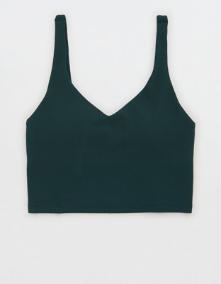 OFFLINE By Aerie Real Me Low Key Waffle Sports Bra