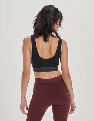 OFFLINE By Aerie OG Logo Band Sports Bra