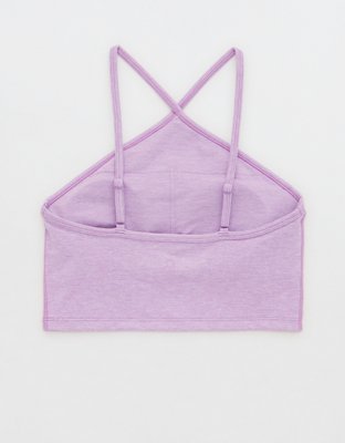 OFFLINE By Aerie The Hugger Halter Longline Sports Bra