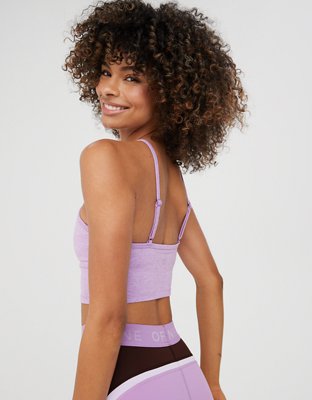 OFFLINE By Aerie The Hugger Halter Longline Sports Bra
