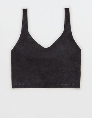 OFFLINE By Aerie Real Me Low Key Longline Sports Bra