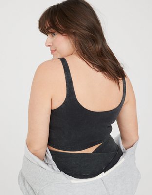 OFFLINE By Aerie Real Me Low Key Longline Sports Bra