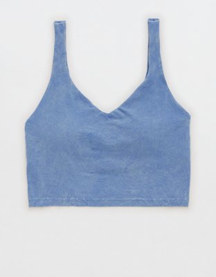 OFFLINE By Aerie Real Me Low Key Longline Sports Bra